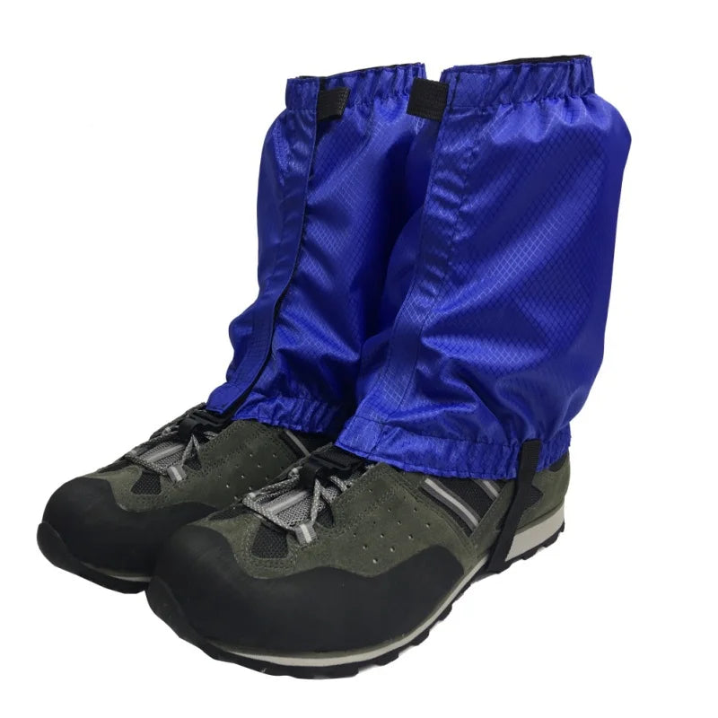 1pair Waterproof Leg Covers Legging Gaiter Climbing Camping Hiking Ski Boot Travel Shoe Snow Gaiters Legs Protection