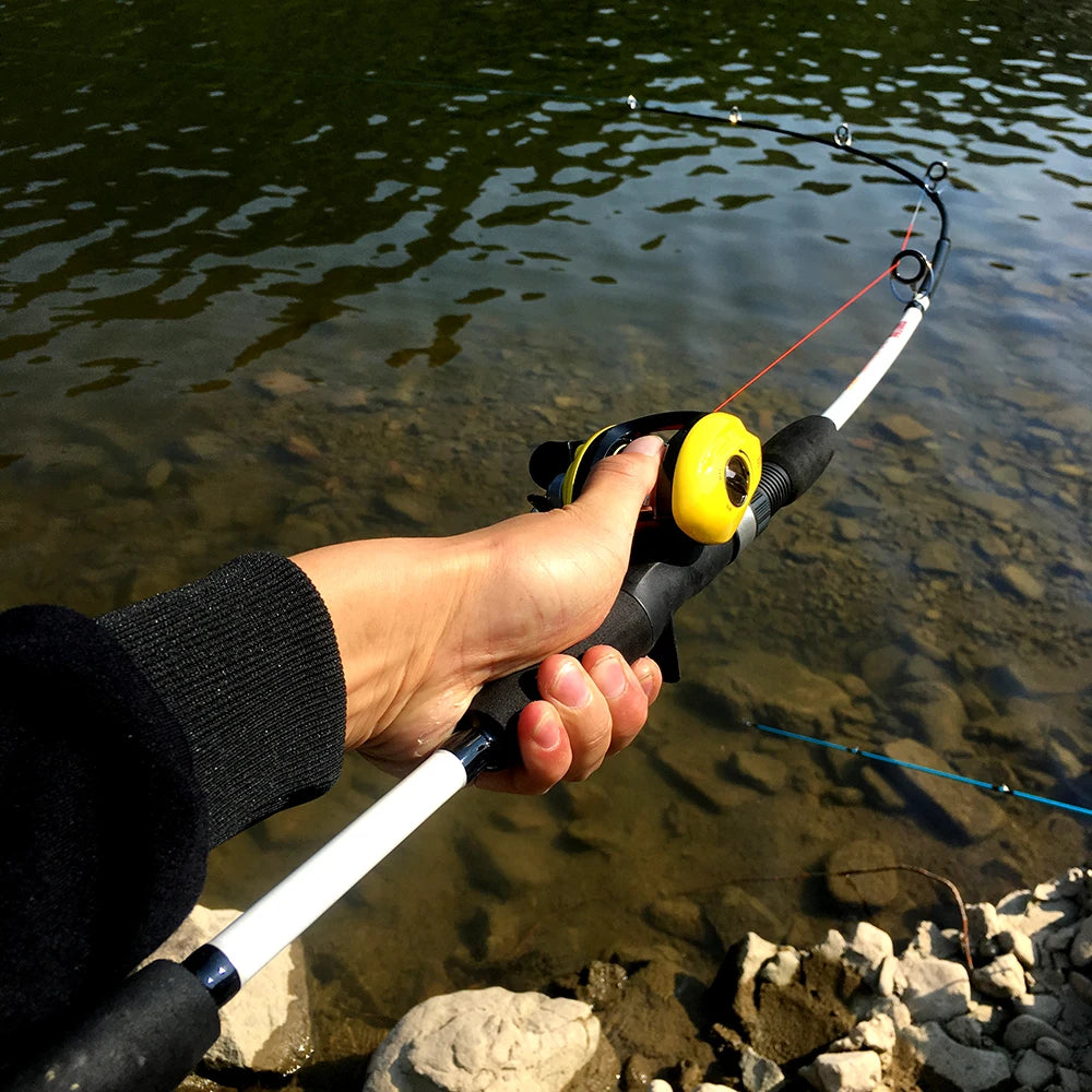 Fishing Rod Spinning Casting Fly Ultralight Carp Carbon Glassfiber Pesca Hand Lure Feeder Pole fish gear Travel Surf 1.5M 1.8M