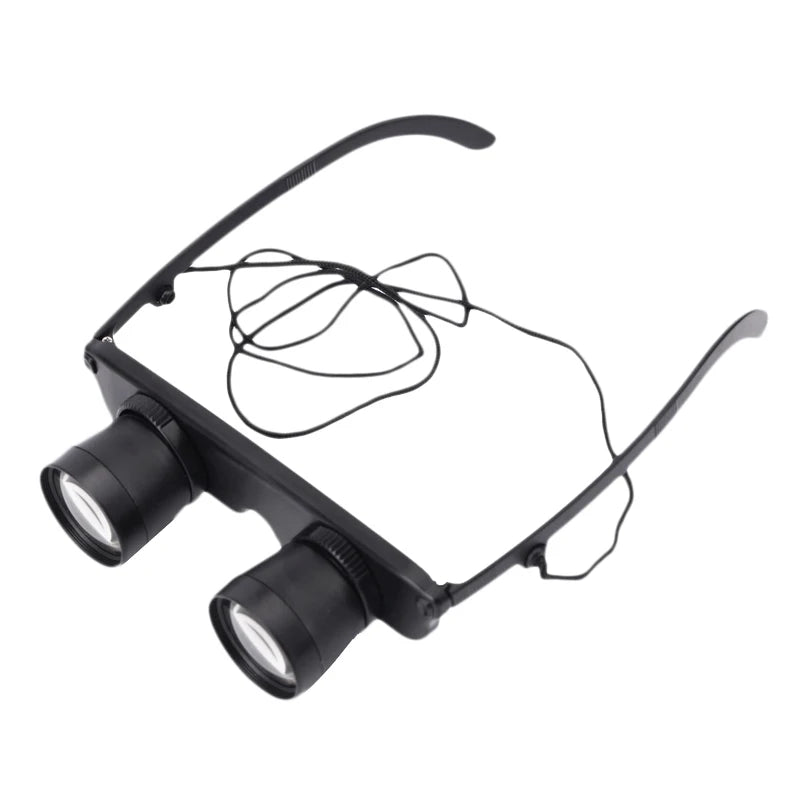 Head-mounted Fishing Telescope Optical Lens Glasses Fishing Binoculars Travel Hunting Camping Neckband Fishing Accessories