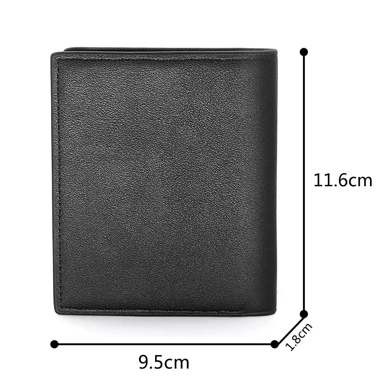 High Quality USA FBI Department Of Justice Men Women Leather Wallet Billfold Slim Credit Card/ID Holders Inserts Short Purses