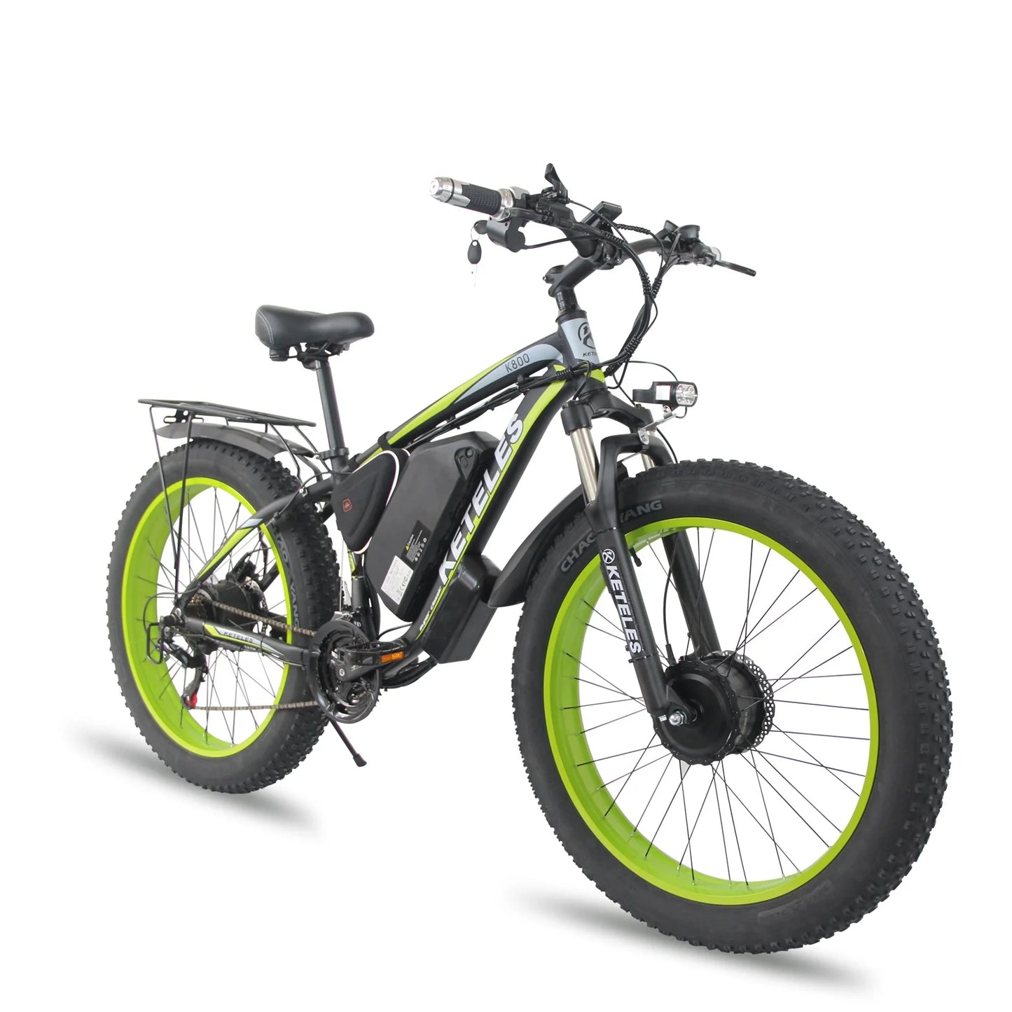 Fast Delivery EU Stock Fat Tire Two Motor 2000W E-Bike 2x1000W dual Motor 23AH Lithium Battery 26"x4.0" Electric Bike