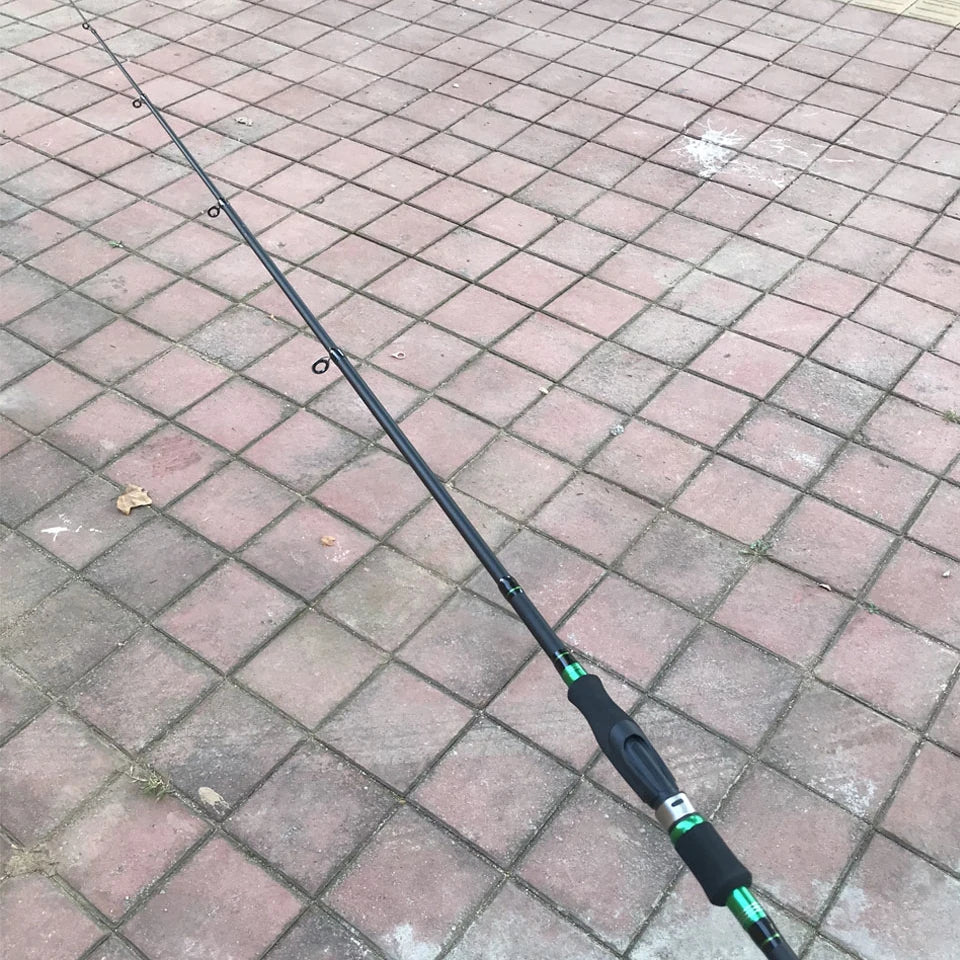 lowest price1.8m 2.1m 2.4m 2.7m Portable Telescopic Fishing Rod carbon rod M power Spinning Casting Rod  Pole Fishing Tackle