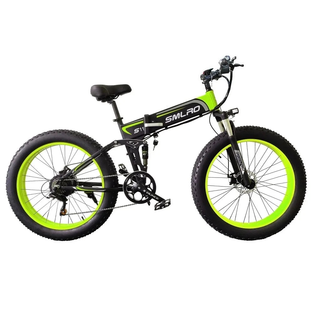 Electric Bike 1000W Motor Snow Bike Electric Bike Folding Ebike 48V Electric Bicycle 4.0 Fat Tire e bike SAMSUNG Lithium Battery