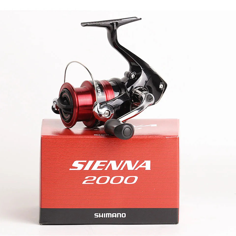 SHIMANO SIENNA Spinning Fishing Reel Seawater/Freshwater 1000FG/2500FG/4000FG Aluminum Spool spinning reel carretilha de pesca