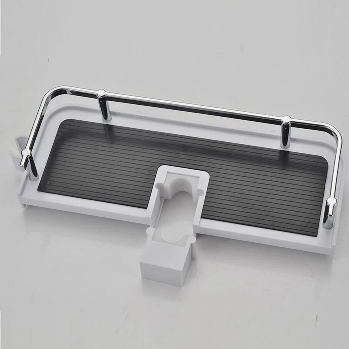 1pc Shower Storage Bathroom Shelf Rack Shampoo Bath Towel Tray Single Tier Shower Head Holder Bathroom Accessories