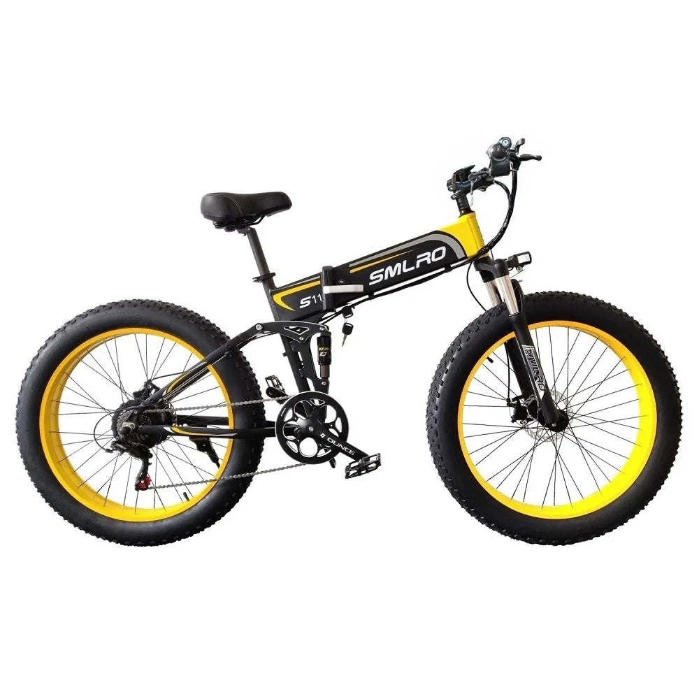 Electric Bike 1000W Motor Snow Bike Electric Bike Folding Ebike 48V Electric Bicycle 4.0 Fat Tire e bike SAMSUNG Lithium Battery