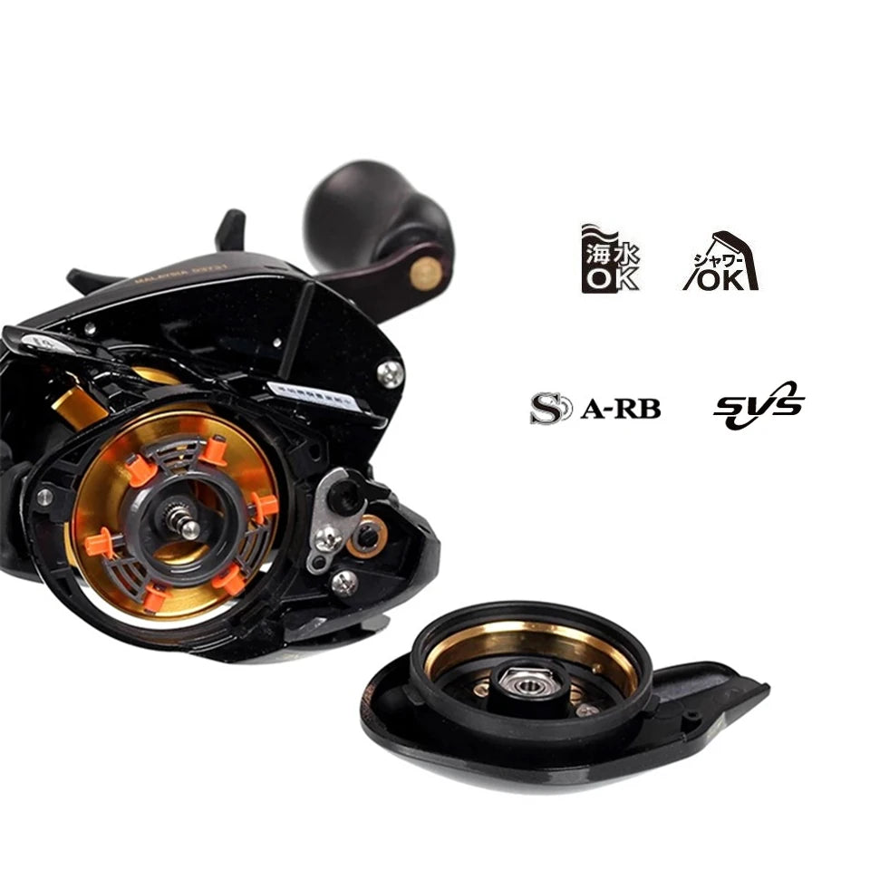 SHIMANO NEW BASS ONE XT 210g Baitcasting Reel 5.0kg Power 7.2:1 4+1BB SVS brake technology S A-RB/A-RB Bearing fishing reels