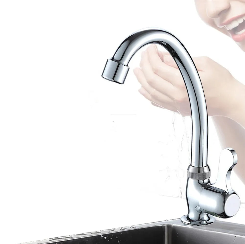 Kitchen Faucet Water Purifier Single Lever Hole Single Cold Tap Plastic Steel Kitchen Sink Faucet  Bathroom Sink Faucets