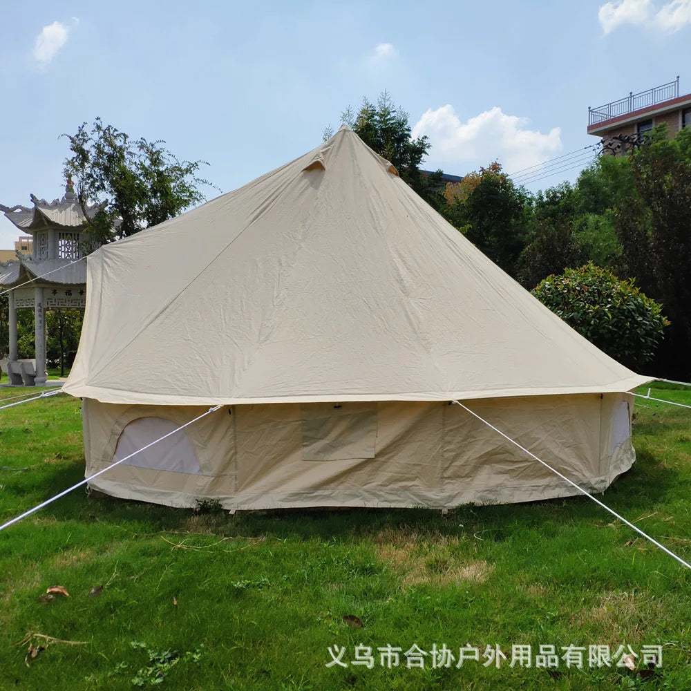 Outdoor Large Glamping Tent Waterproof Tent All Season Family Picnic Tent for Event