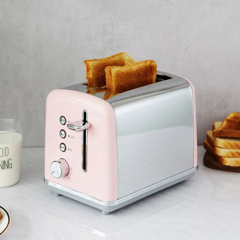 WA46 Electric Toaster Household Bread Baking Machine Mini Automatic Breakfast Maker Fast Heating Sandwich Kitchen Grill Oven