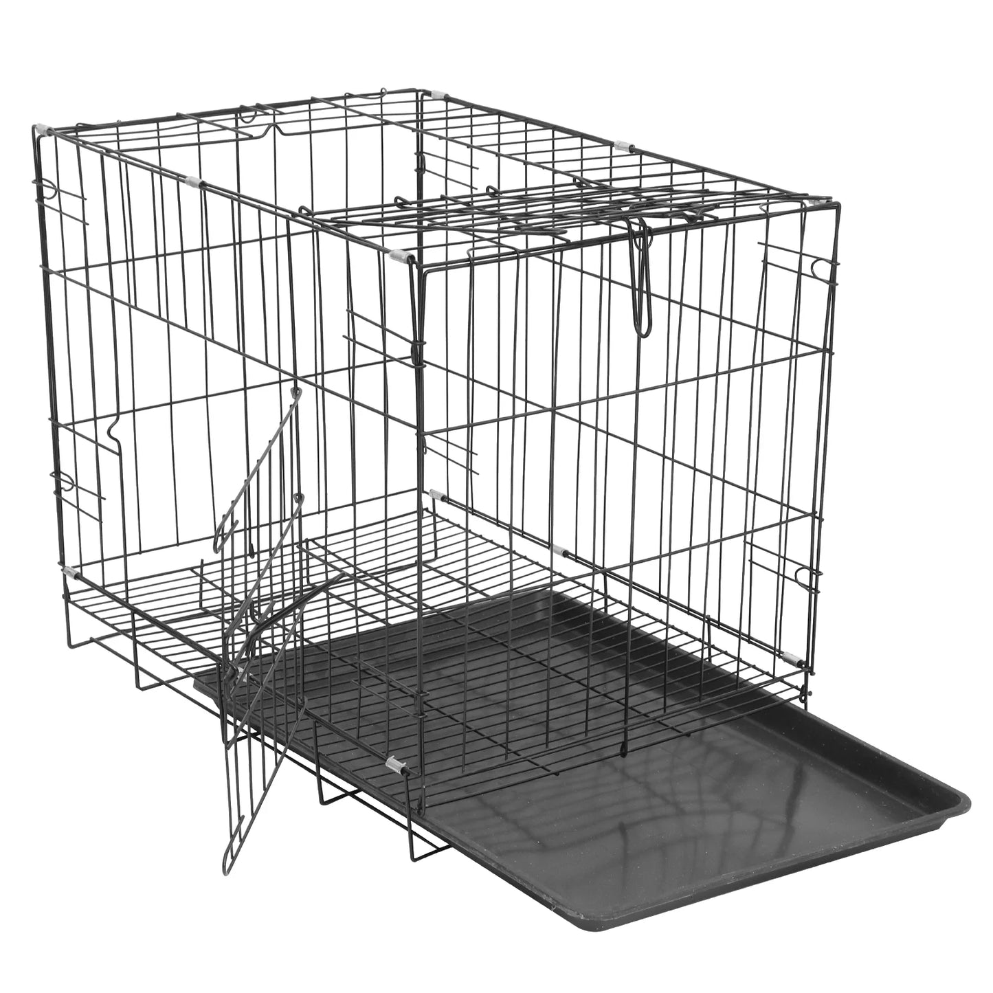 Steel Cage Dog Small and Medium Dogs Pet House Folding Baby Large Kennel Indoor