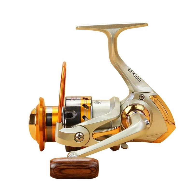 Free shipping yellow 10BB Spool Aluminum Spinning Fishing Reels For Front Drag Baitcasting Spinning Reel Coil carp fishing