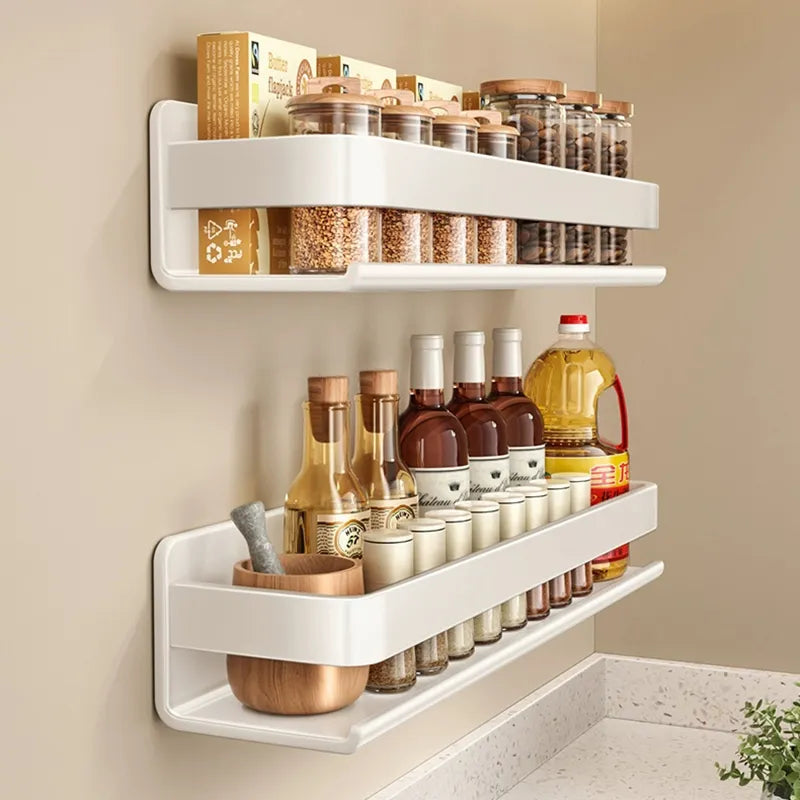 White Bathroom Shelf Without Drilling Makeup Organizer Mental Corner Shelf Shampoo Storage Shelf Shower Wall Rack Bathroom811780