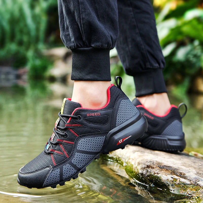 Hiking Shoes Men New Arrival Hiking Boots Trekking Shoes Wear-resistant Outdoor Shoes Man Comfortable Hunting Tactical Sneakers