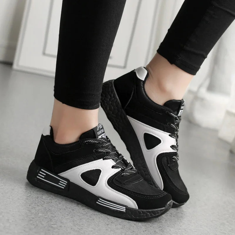 Sneakers Women Shoes 2020 Breathable Mesh Casual Sports Shoes Woman Lace-up Autumn Ladies Shoes Women Sneakers Zapatos De Mujer