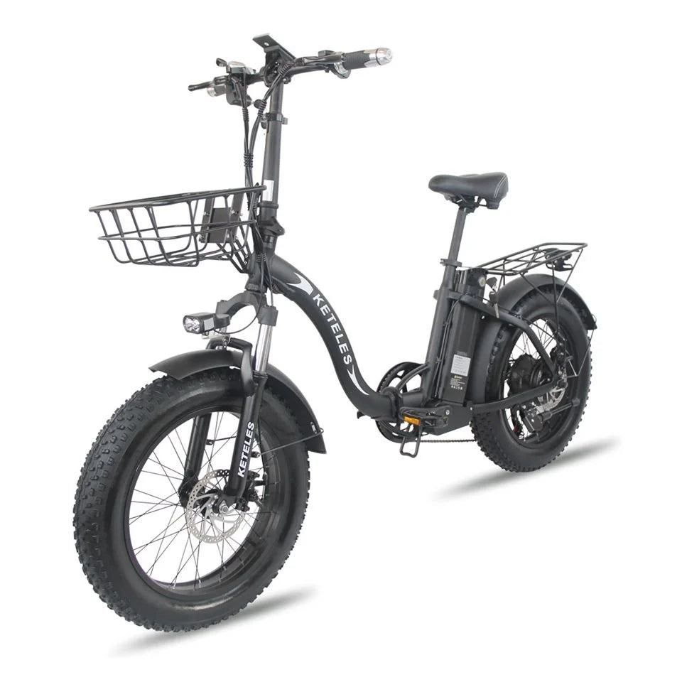 Free Shipping E-Bike in EU Stock 1000W Motor 18AH Lithium Battery 20 inch Fat Tire Electric Bicycle Folding Electric Bike