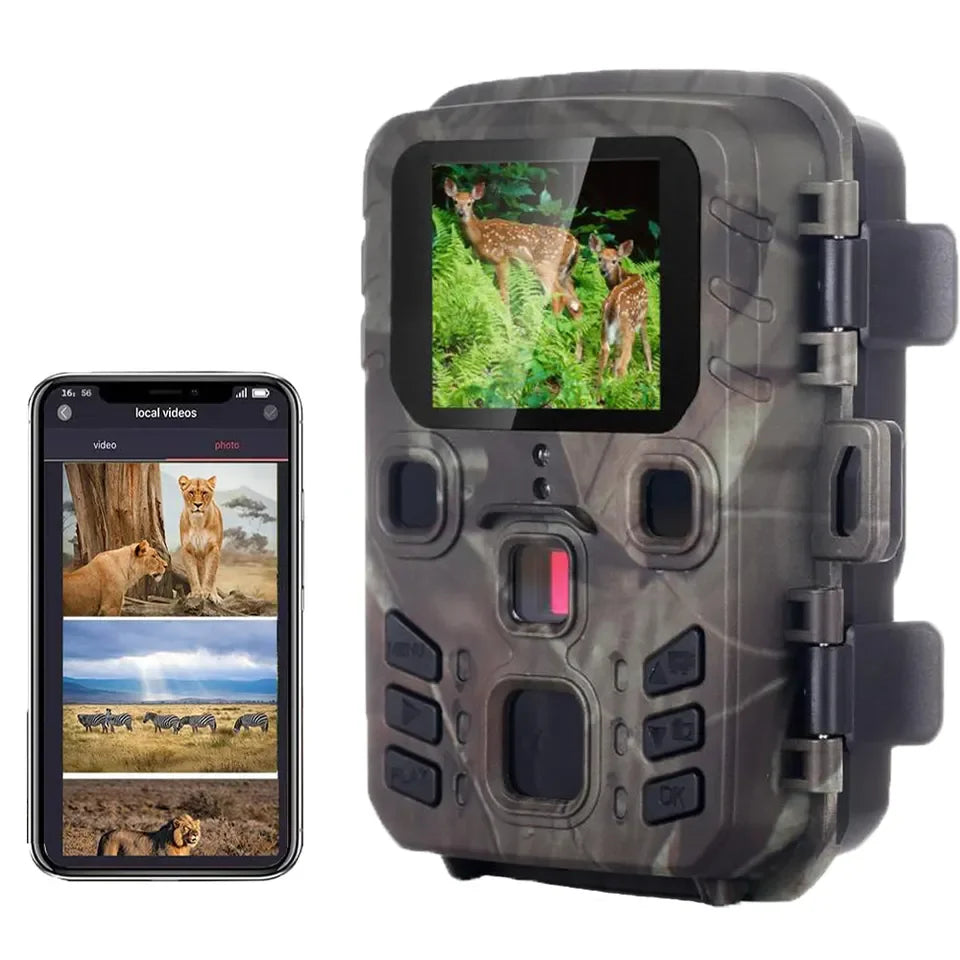 Mini301/Wifi301 Hunting Camera APP Control Trail Camera Wireless Bluetooth 24MP 1296P Night Vision Motion Wildlife Traps Photo