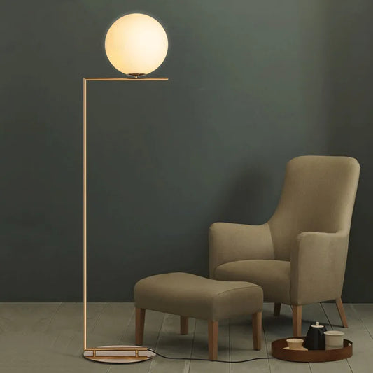 Nordic Dome Line Floor Lamps Modern Minimalist Personalized Luminaire for Living Room Bedroom Bedside Sofa Corner Standing Light