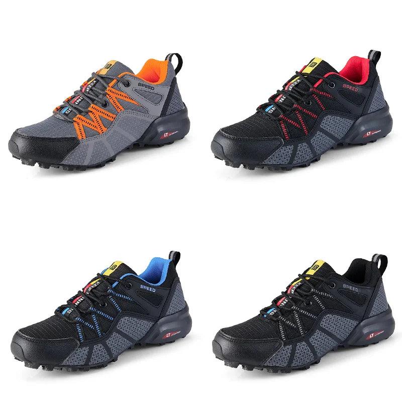 Hiking Shoes Men New Arrival Hiking Boots Trekking Shoes Wear-resistant Outdoor Shoes Man Comfortable Hunting Tactical Sneakers