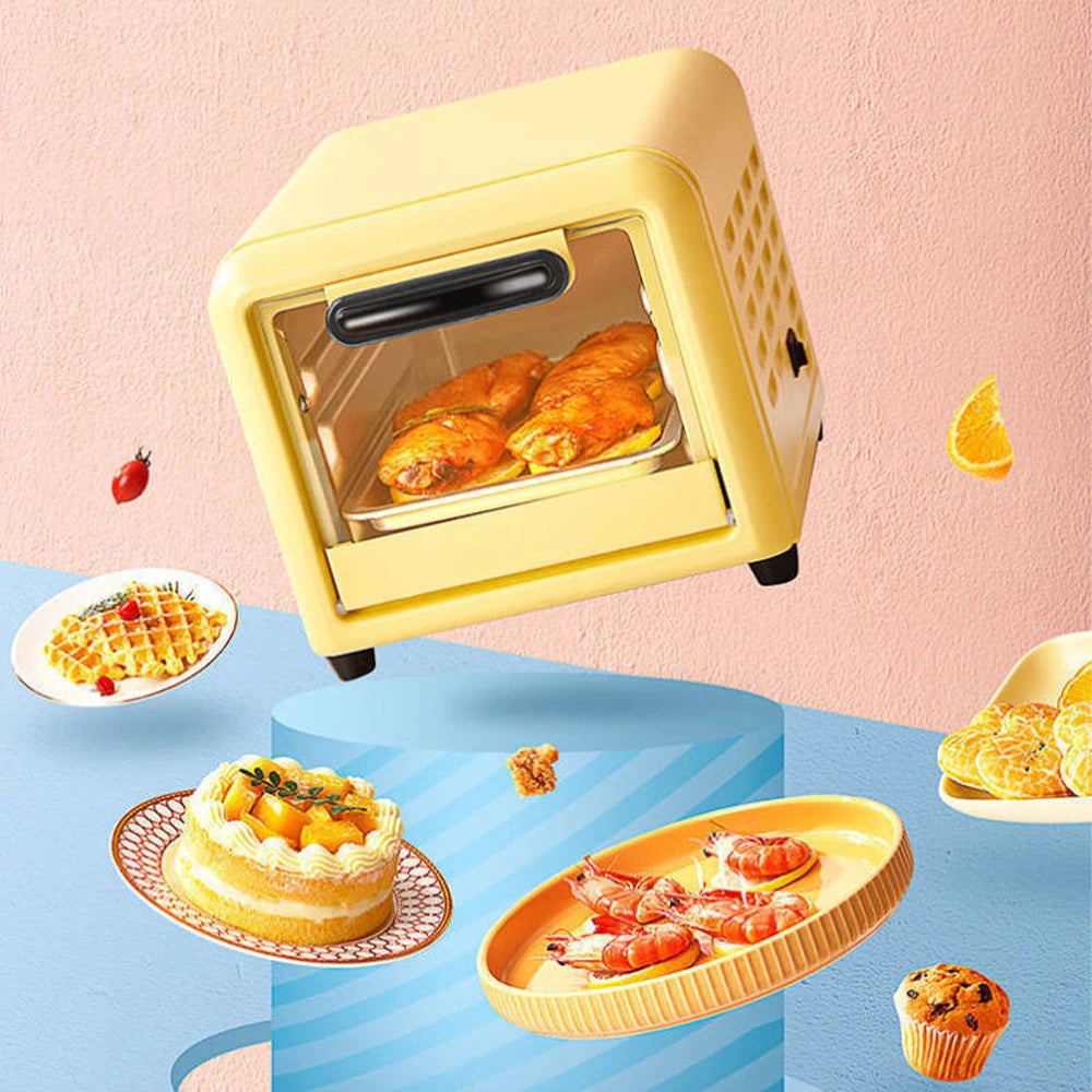 220V 5L Multifunction Mini Electric Pizza Crepe Bakery Roast Oven Grill Breakfast Machine Cookie Cake Bread Maker Baking Toaster