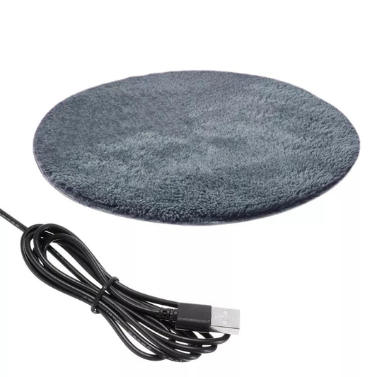 Winter Pet Electric Heating Pad Blanket Dog for CAT Electric Heating Bed Plush Mat USB Charging Sleeping Blanket For Travel