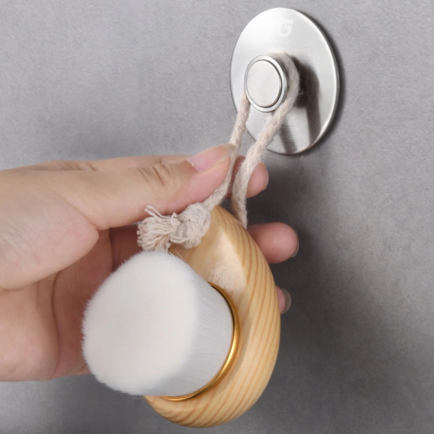 1Pc Stainless Steel Magnet Suction Soap Holder Bathroom Punch-Free Wall Mounted Soap Shelf Wall Hanging Drain Rack Hooks