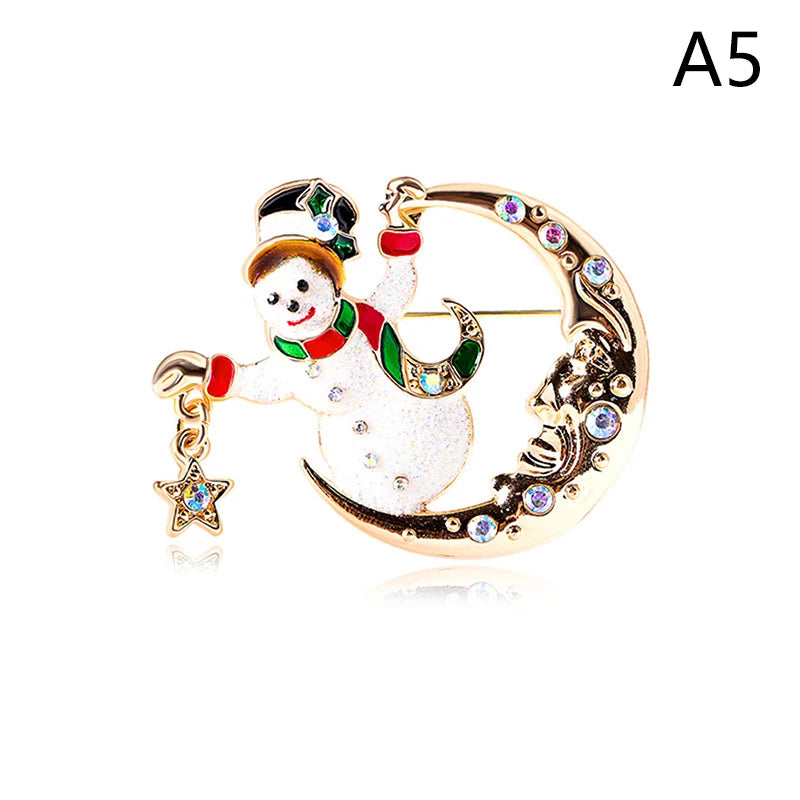 Hollow Cat Brooches for Women's Clothing Cardigan Clip Cardigan Shawl Buckle Christmas Brooch Simple Suit Sweater Pin Ins