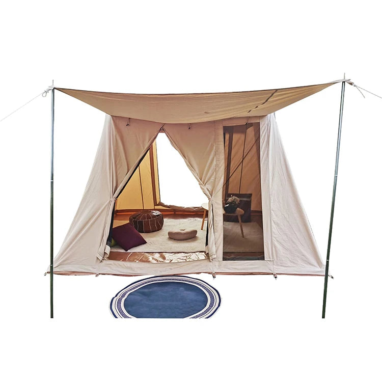 Wholesale large Canvas family tent luxury hotel tents outdoor camping