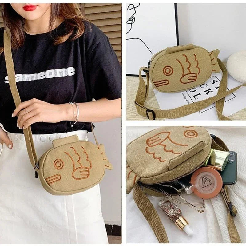 Cartoon Cute Japanese Fashion Backpack Women's Bag Messenger Bag Shoulder Bags Coin Purse Women Crossbody Bag Handbags