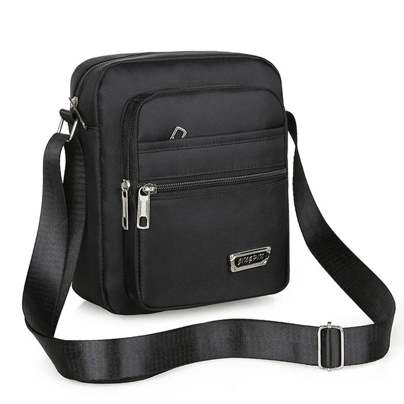 Brand New Men Crossbody Bags Male Nylon Shoulder Bags Boy Messenger Bags Man Handbags for Travel Casual Large Satchel Grey