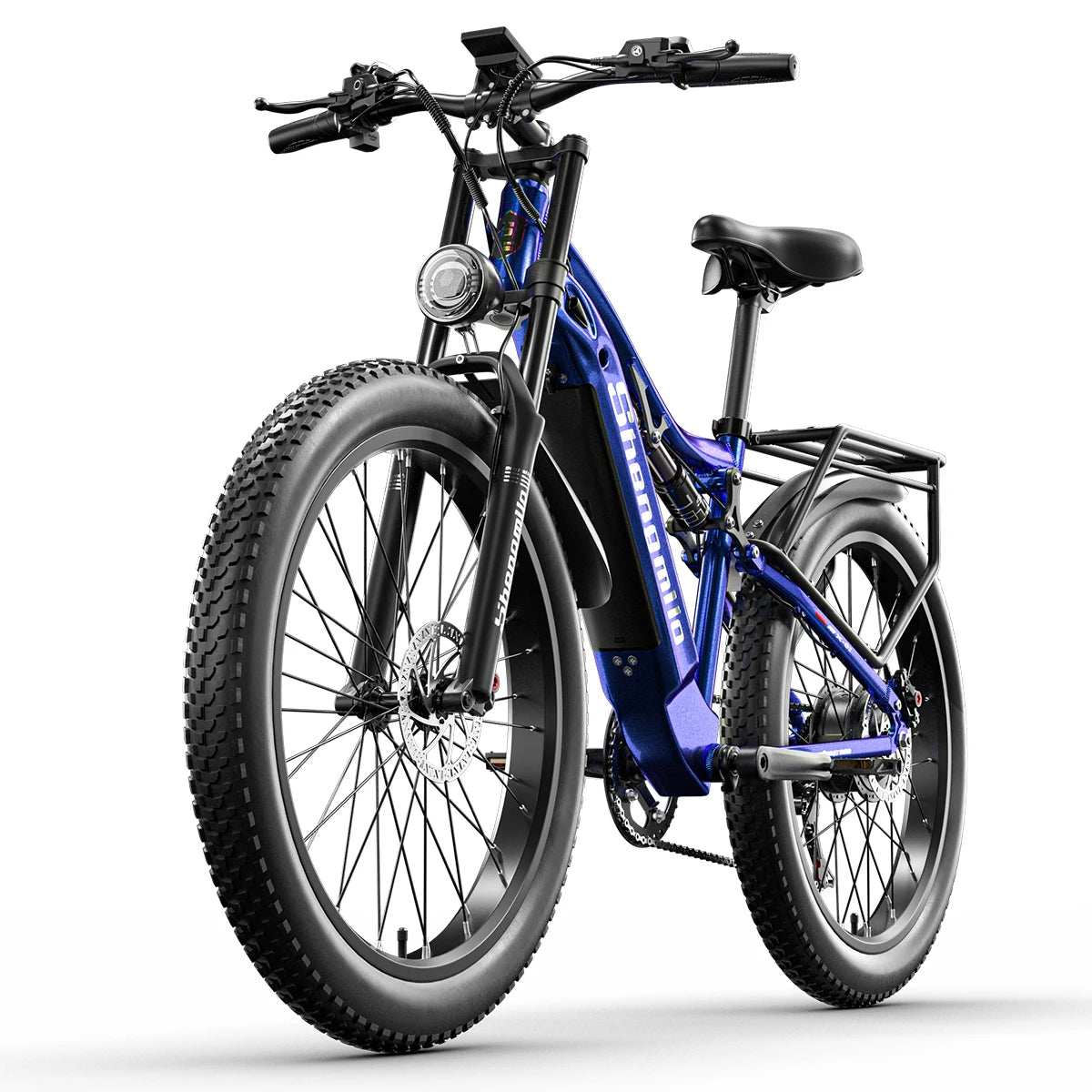 (EU Stock)Shengmilo MX05 500W 15AH Mountain Electric Bike SnowBike MTB 45KM/h 26 Inch Tires Waterproof and Foldable Ebike