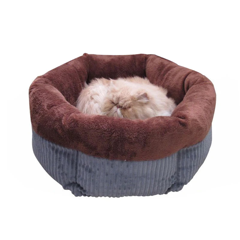 Soft Cat Bed Kitten Nest Luxury Dog Kennel Puppy House High Quality Bed for Dog Cozy Kitten Cage Pet Supplies Warm Pet Mats