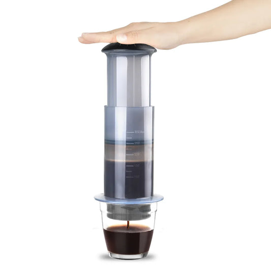 Coffee Press Maker New Desgin Espresso Portable Cafe French Press CafeCoffee Pot Similar AeroPress1 to 3 Cups Per Pressing