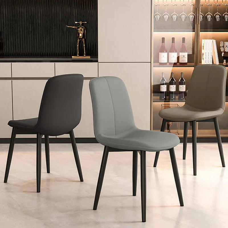 Cafe Dining Chairs Kitchen Modern Office Salon Balcony Wedding Nordic Bar Accent Chair Chaises Salle Manger Kitchen Furniture