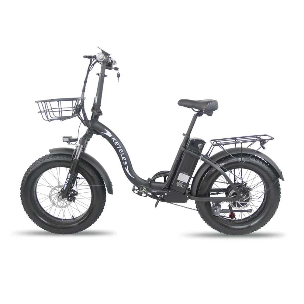 250W Motor 48V 15AH E-Bike EU Stock Free Shipping 20 inch Fat Tire Folding Electric Bike