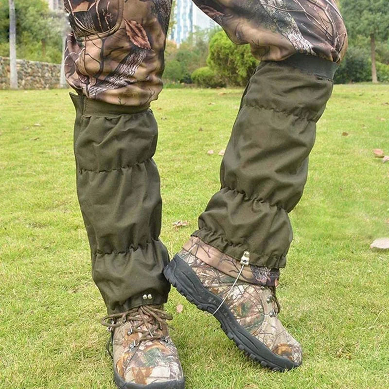 Waterproof Leg Gaiters For Outdoor Hunting Camping Hiking Snow Legging Boots Gaiters Shoes Cover