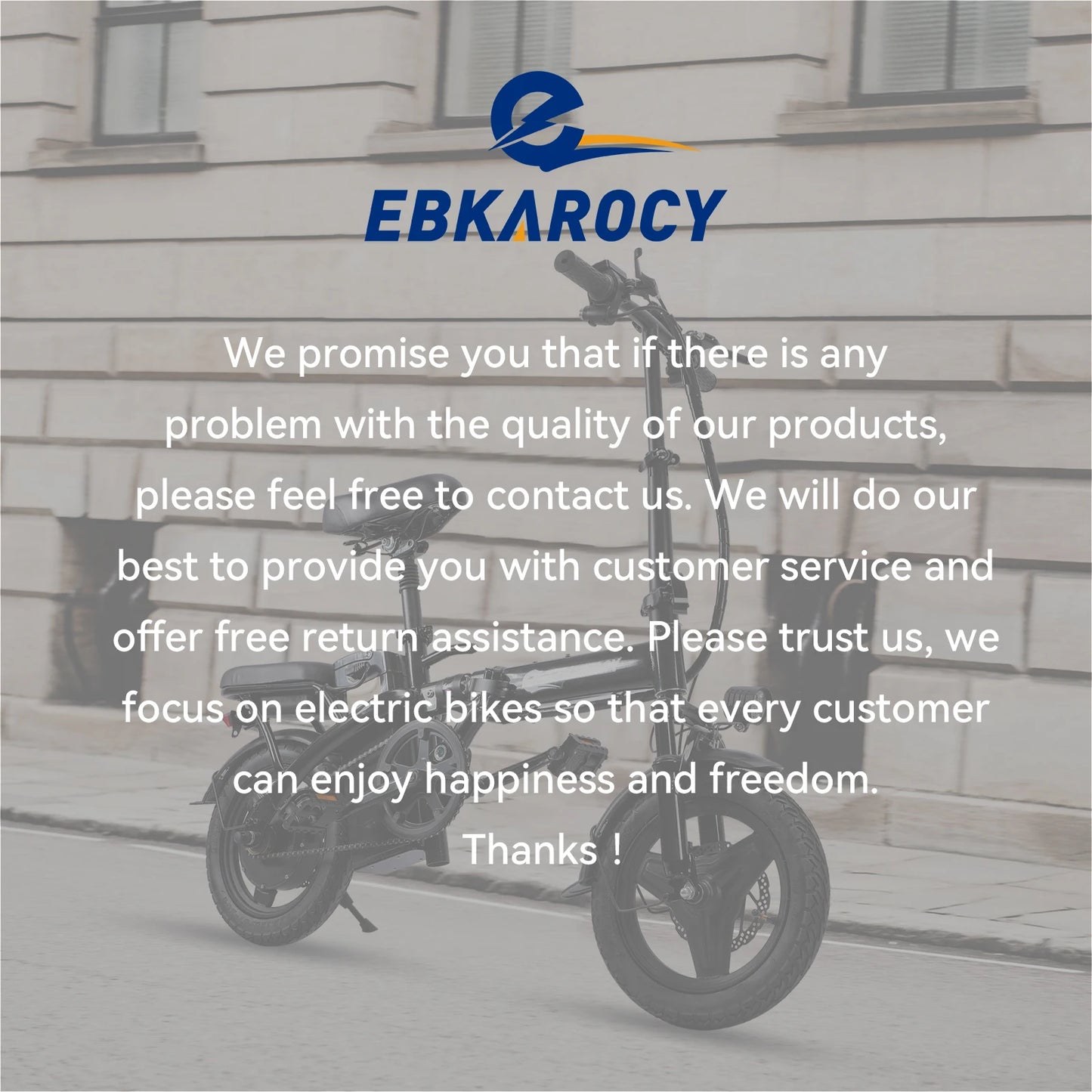 EBKAROCY NEW Folding Electric Bike Bicycle 400W Brushless Motor with 48v 15Ah Lithium Ion Battery Fat Tire 14" for Adult