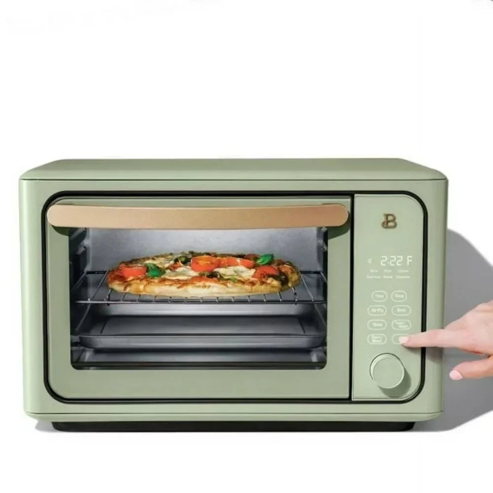 6 Slice Touchscreen Air Fryer Toaster Oven, Sage Green