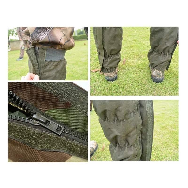 Waterproof Leg Gaiters For Outdoor Hunting Camping Hiking Snow Legging Boots Gaiters Shoes Cover