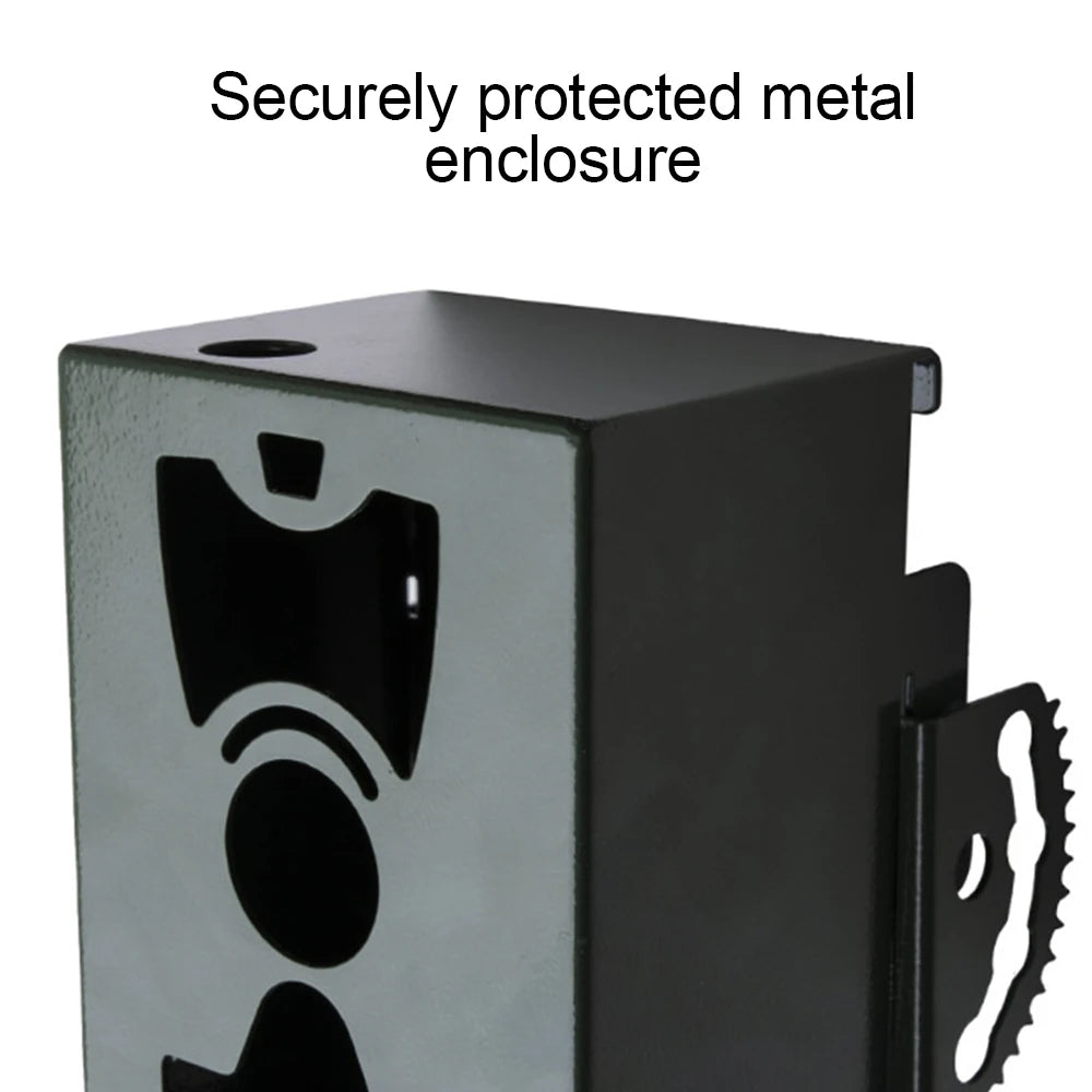 Metal Hunting Camera Protector Iron Box Safety Security Lock Case Accessories Anti-theft For HC801A/ HC801M/ HC801G/ HC-801LTE