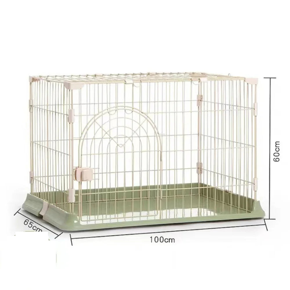 Dog Cage Crate Pet Medium House Metal Steel Cat Cages Small Crates Indoor Puppy Kennels