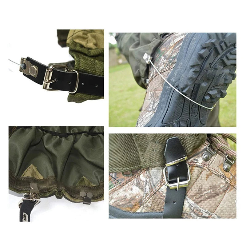 Waterproof Leg Gaiters For Outdoor Hunting Camping Hiking Snow Legging Boots Gaiters Shoes Cover