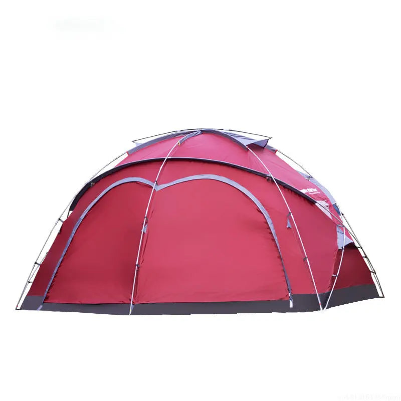 5-8-12 Outdoor Luxury Multi-Person Large Dome Tent Outdoor Climbing Park Grassland Yurt Canopy Tent 1Room With Big Space