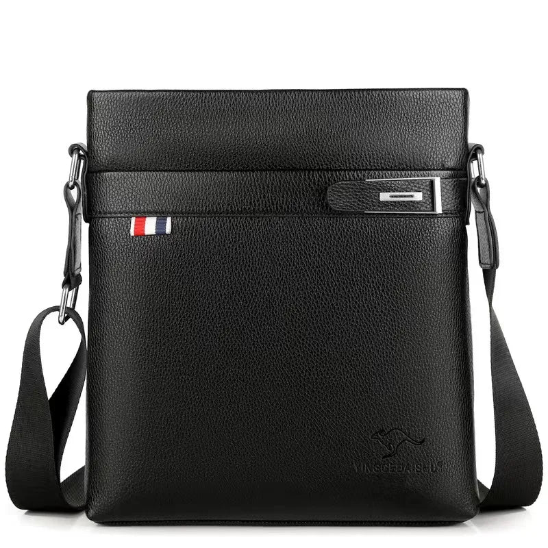 Peaker Shoulder Bag For Men PU Leather Business Style Men's Messenger Crossbody Bag lUXURY Brand Fashion Man Bag Handbag