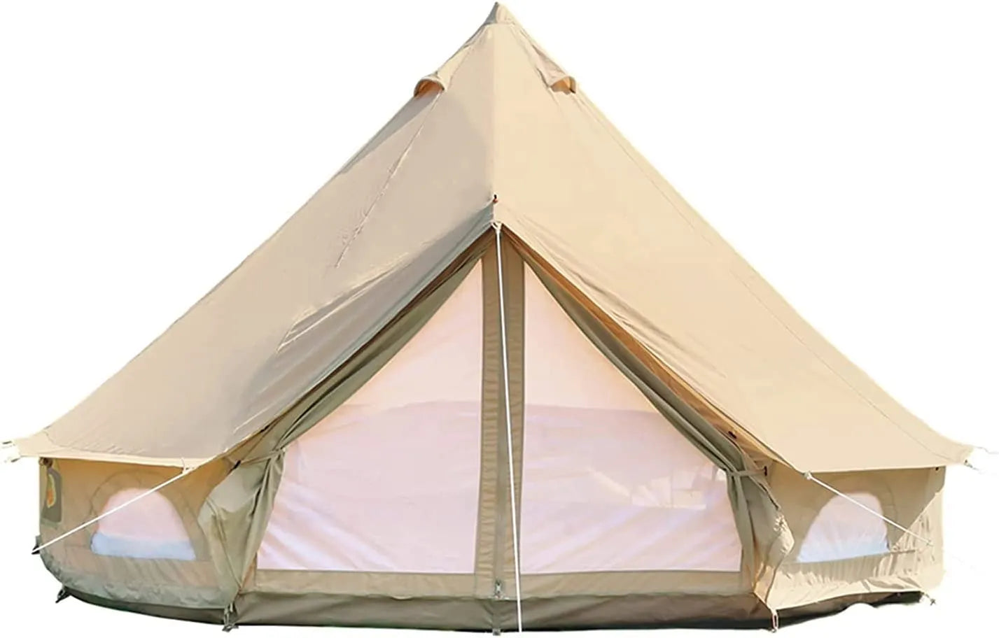 waterproof canvas bell tent 4m