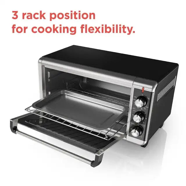 8 Slice Extra-Wide Stainless Steel Countertop Toaster Oven, TO3250XSB