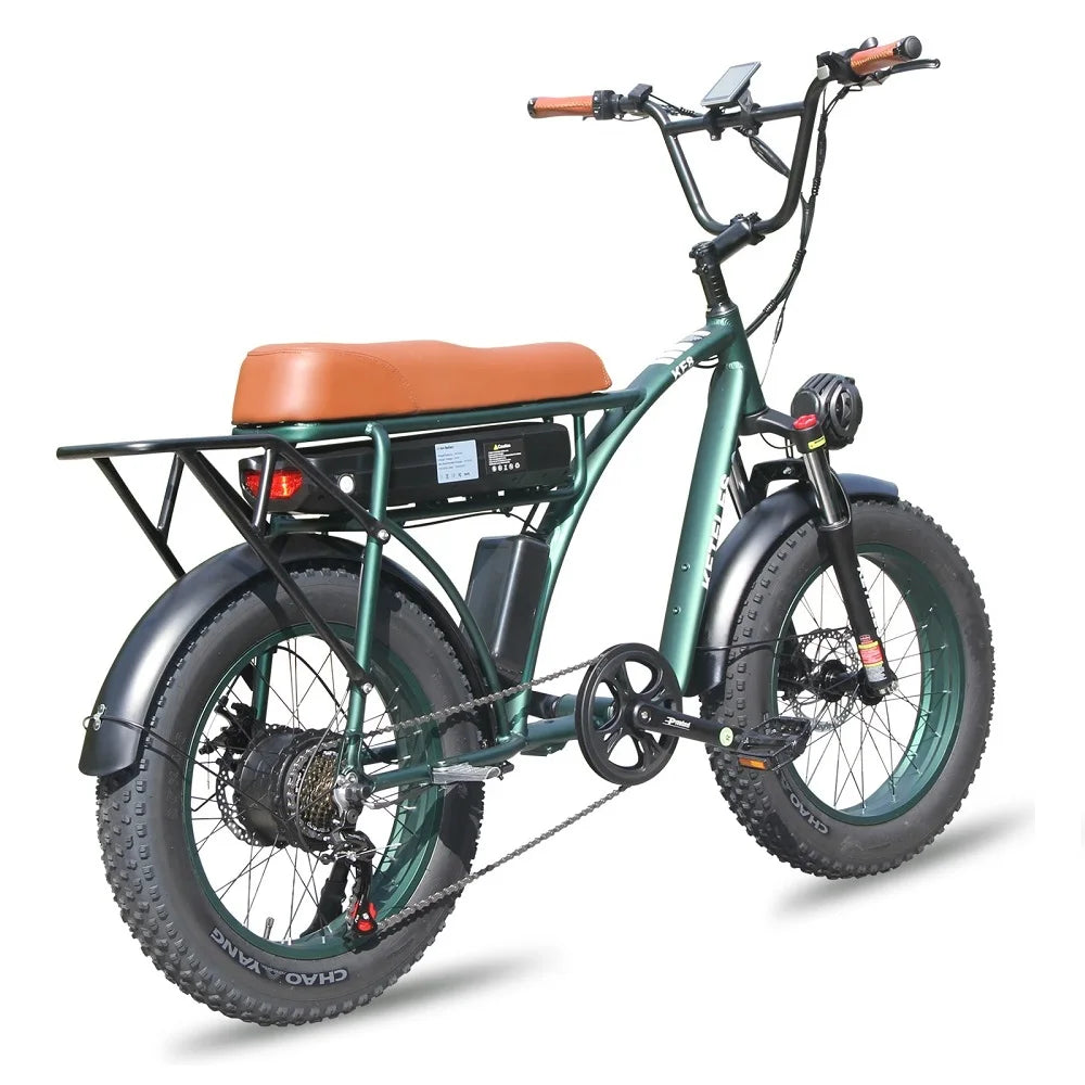 Fast Delivery Free Shipping EU Stock Fat Tire 1000W / 2000W Motor E-Bike 23AH Lithium Battery 20"x4.0" Electric Bike