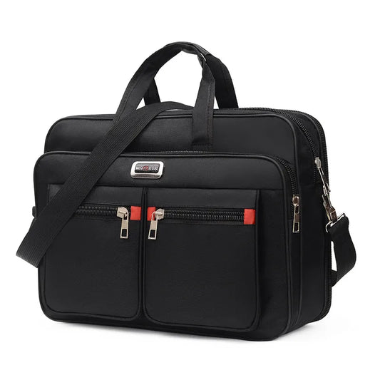 Fashion Large Capacity Men's Briefcase Multifunction Laptop Bag Office Male Shoulder Messenger Bag Business Handbag