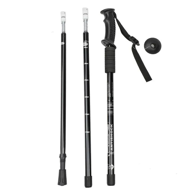 Trekking Poles Ultralight Adjustable Non-slip Nordic Walking Sticks Adult Hiking Canes Telescopic