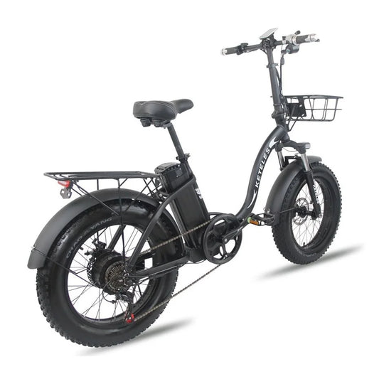 EU Warehouse E-Bike Free Shipping 1000W Motor 18AH Lithium Battery 20 inch Fat Tire Electric Bicycle Folding Electric Bike